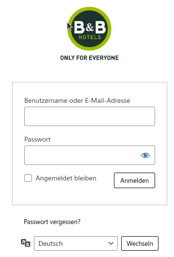 User-Accounts für über 100 Hotelmanager